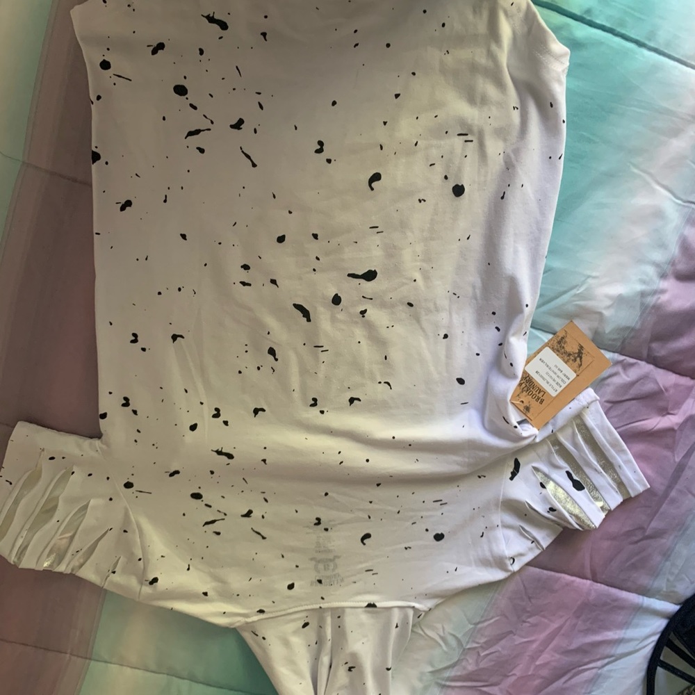 Brooklyn Laundry black and white shirt